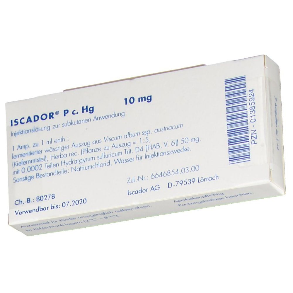 ISCADOR® P c. Hg 10 mg