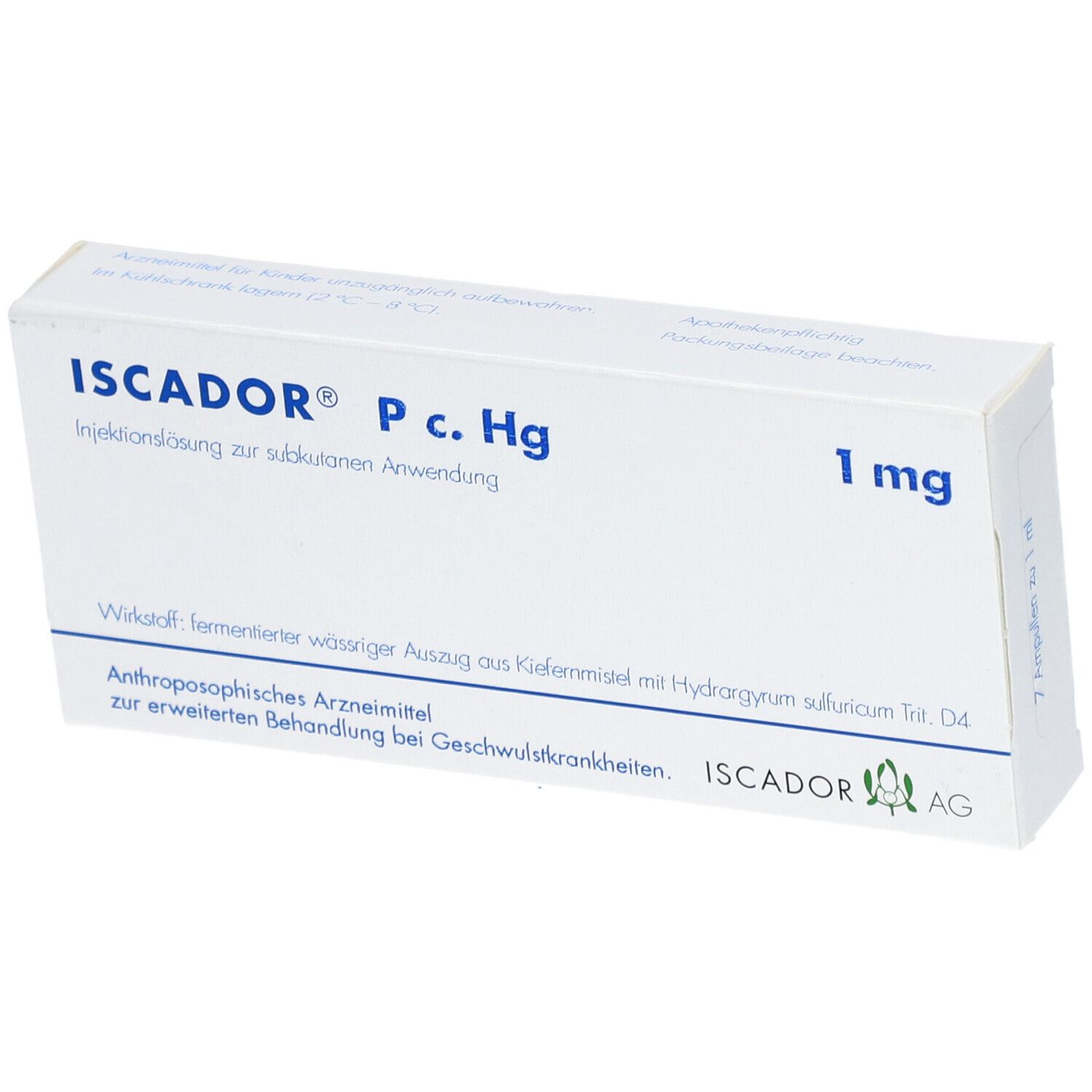 Iscador P c.Hg 1 mg Injektionslösung 7x1 ml