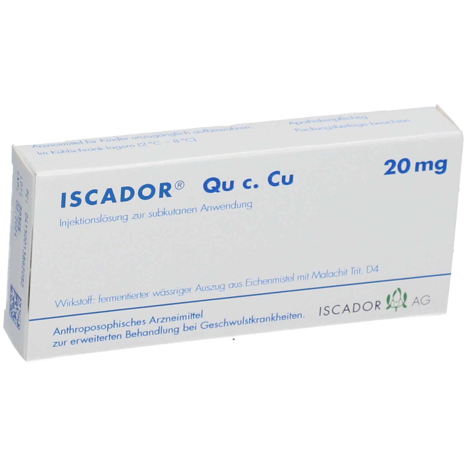 ISCADOR® Qu c. Cu 20 mg