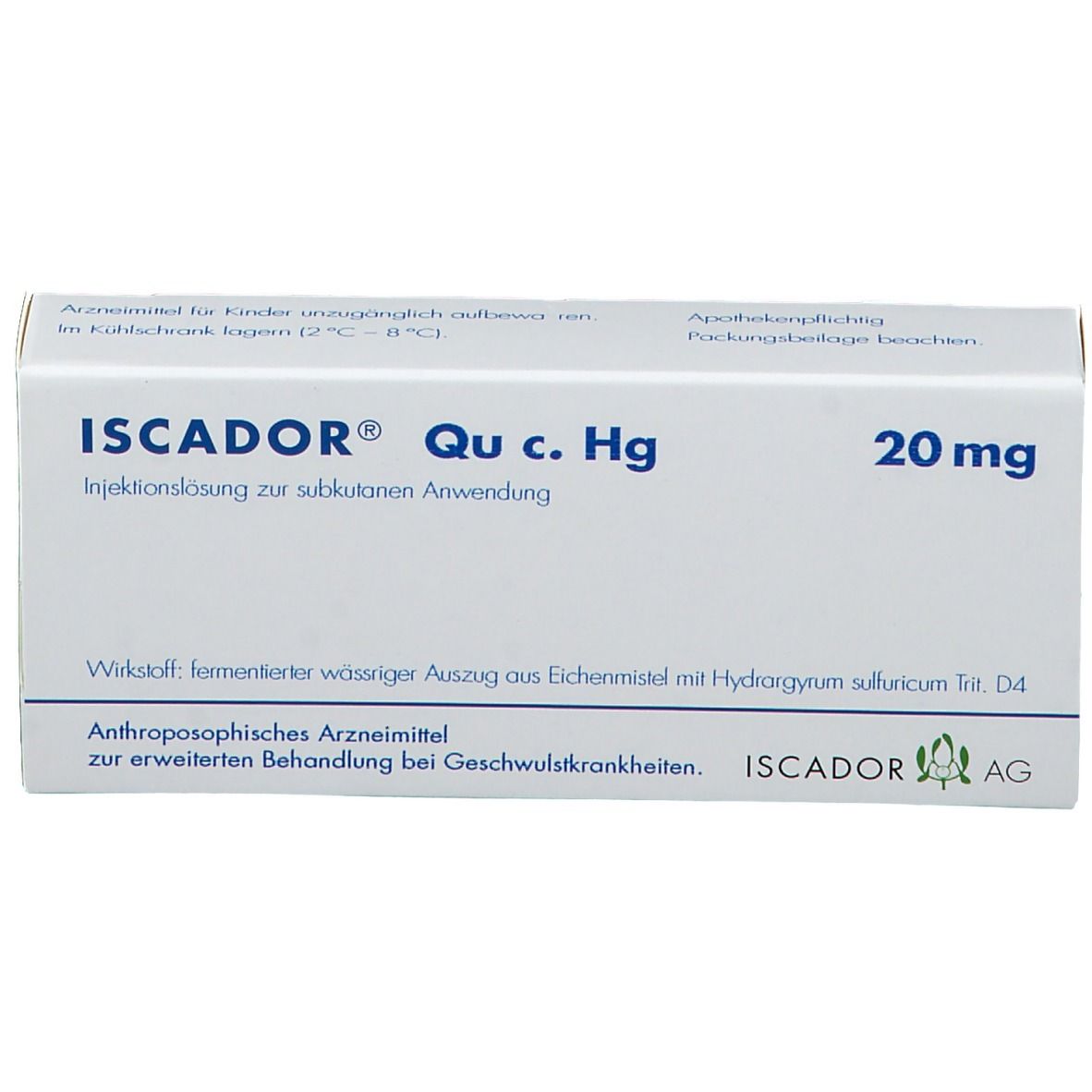 ISCADOR® Qu c. Hg 20 mg