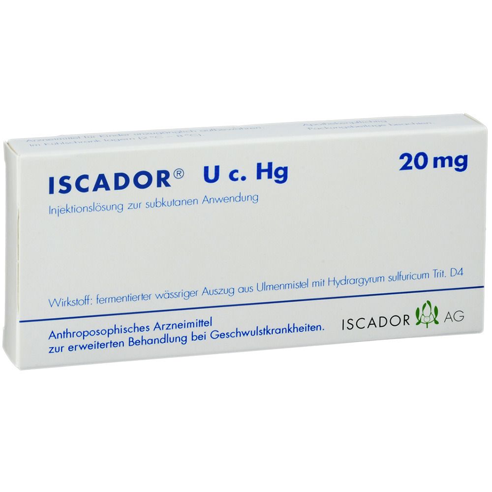 ISCADOR® U c. Hg 20 mg