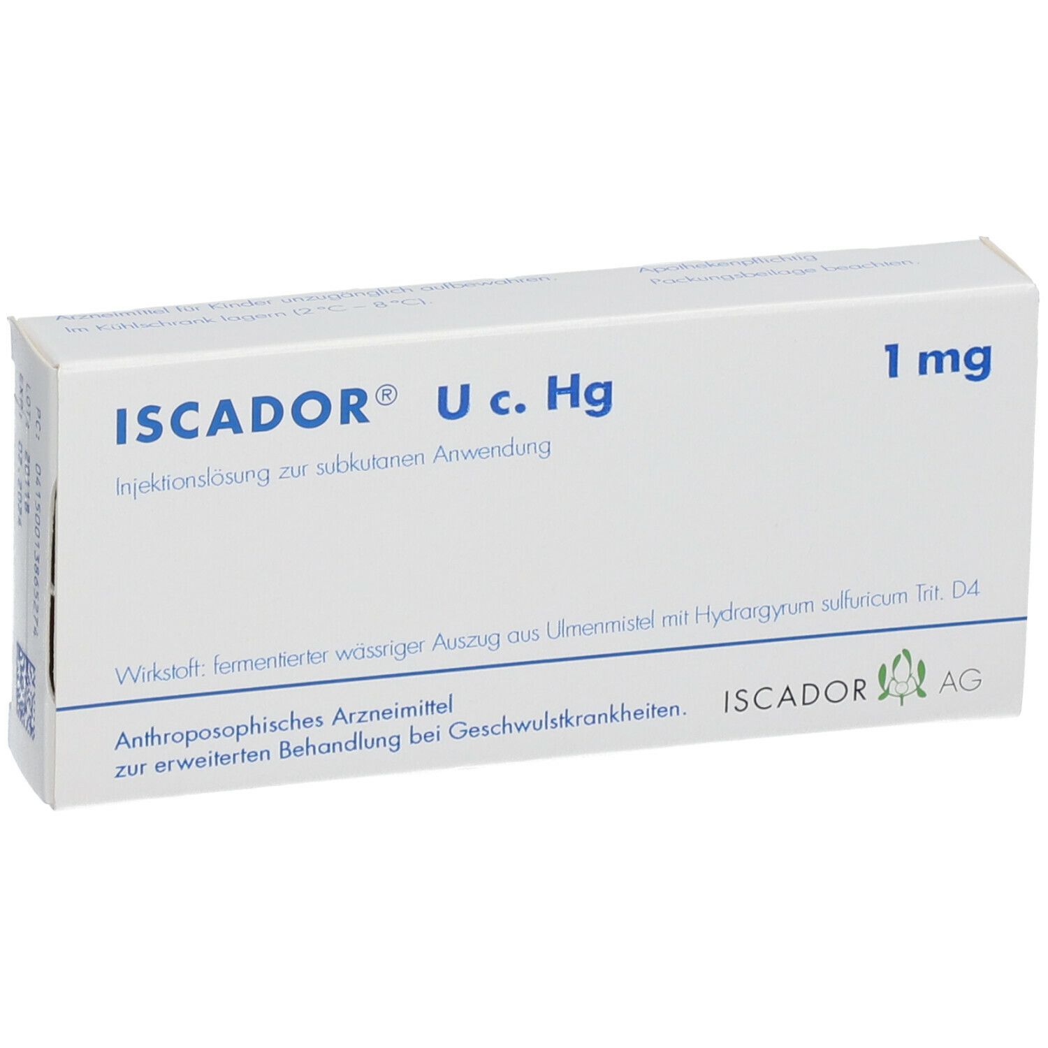 ISCADOR® U c. Hg 1 mg