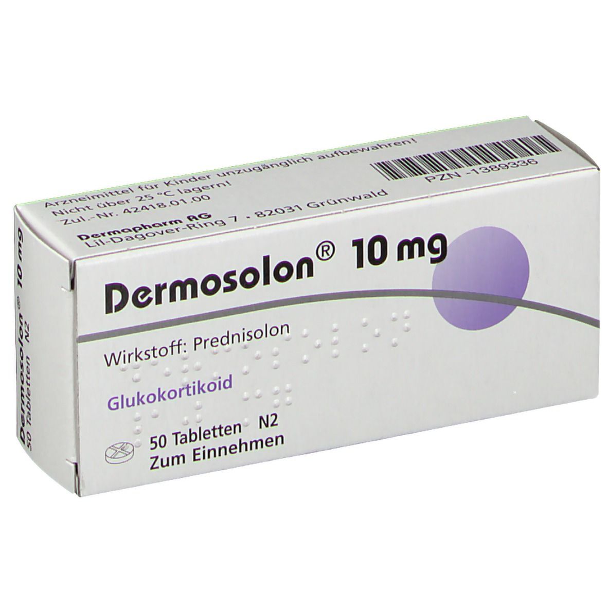 Dermosolon 10 mg Tabl.