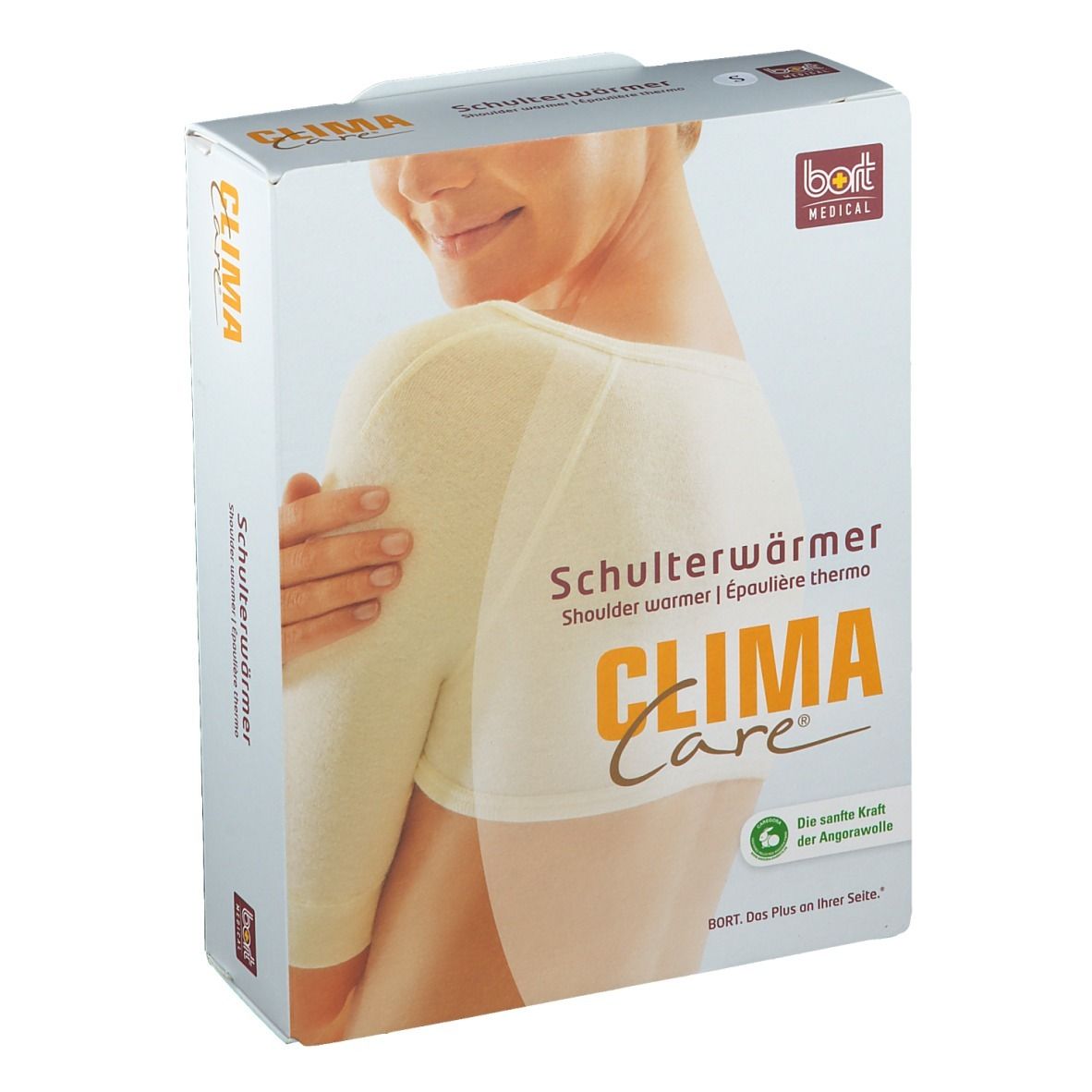 BORT CLIMACare® Schulterwärmer Gr. S weiß