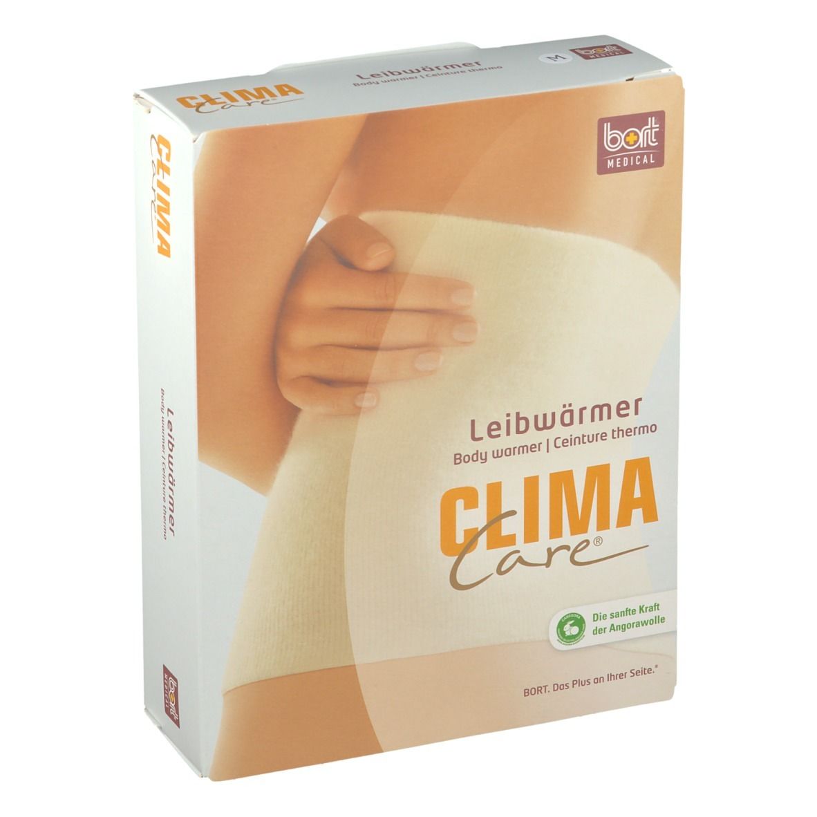 BORT CLIMACare® Leibwärmer Gr. M weiß