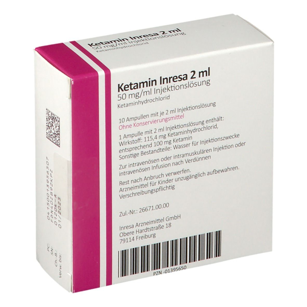 Ketamin Inresa 2 ml