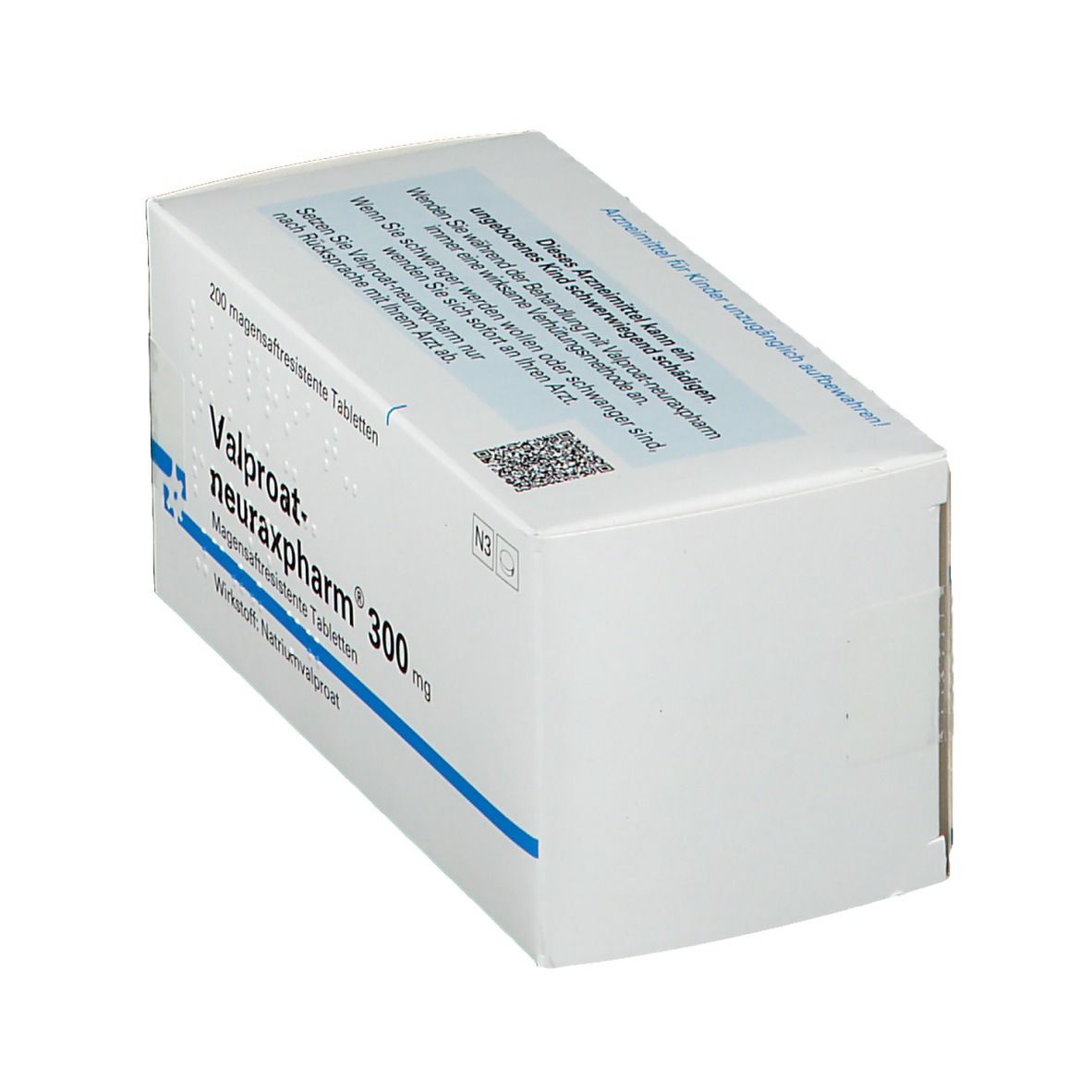 VALPROAT-neuraxpharm 300 mg magensaftres.Tabletten 200 St Tabletten magensaftresistent