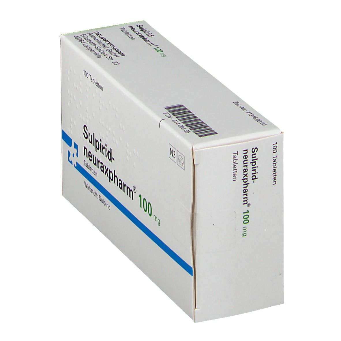 SULPIRID-neuraxpharm 100 mg Tabletten St