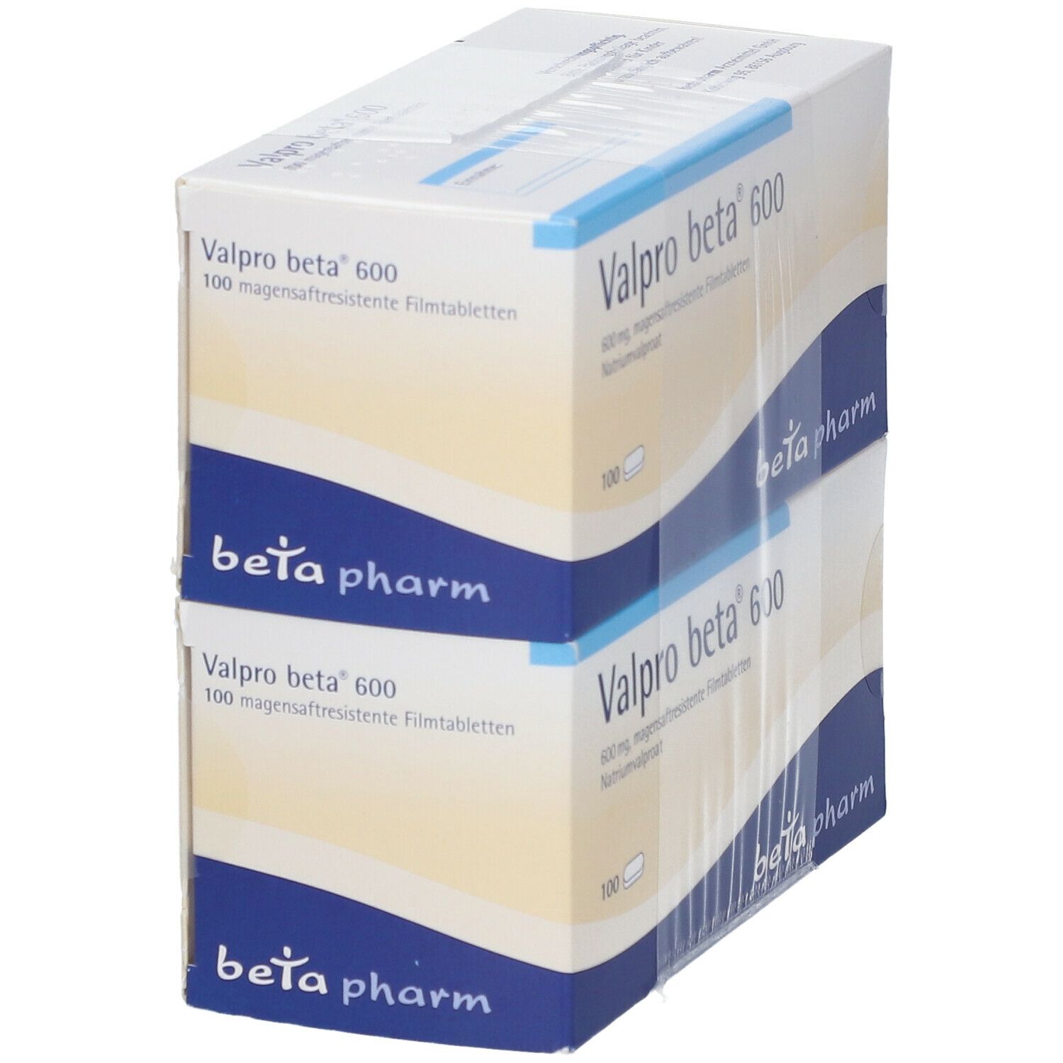 Valpro Beta 600 magensaftresistente Filmtabletten 200 St magensaftresistent