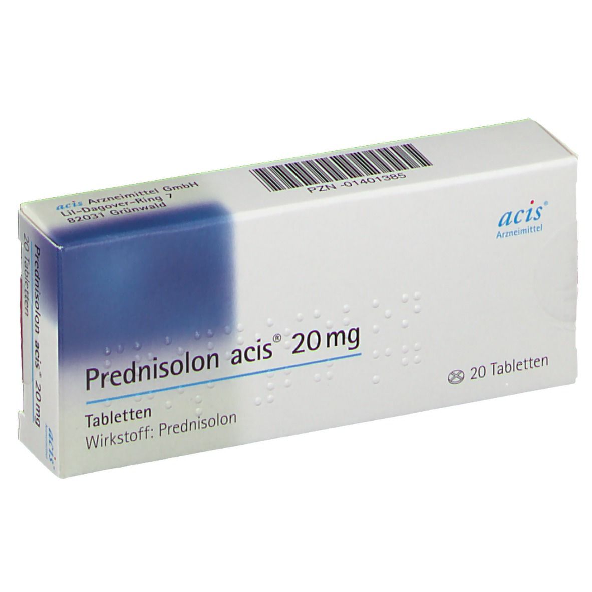 Prednisolon acis® 20Mg