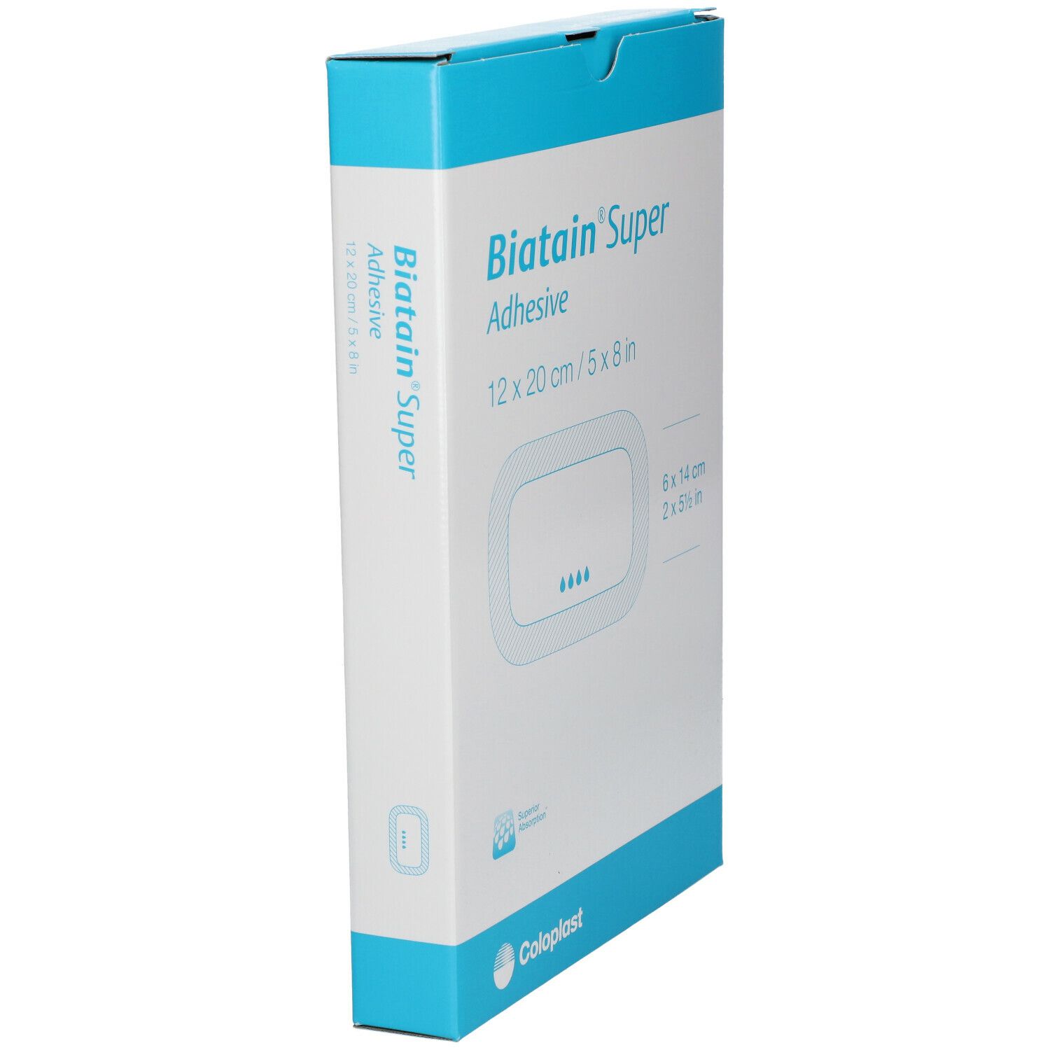 BIATAIN® Super Hydrokapillar-verband, selbsthaftend 12 x 20 cm