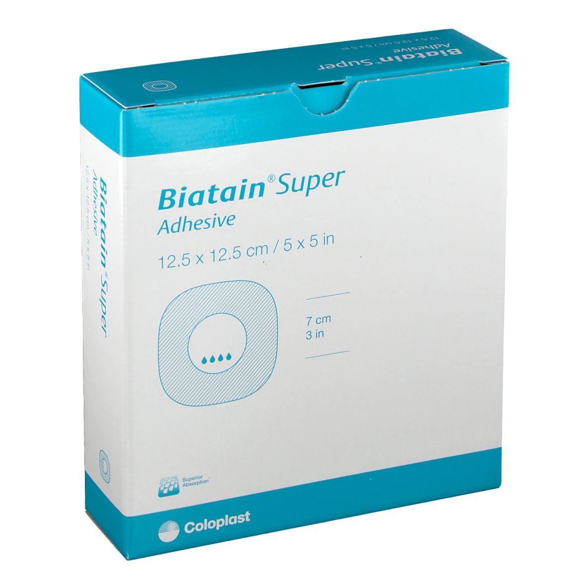 Biatain Super selbst-haftend Superabs.12,5x12,5 cm