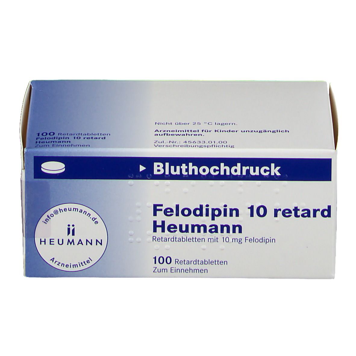 Felodipin 10 mg retard Heumann