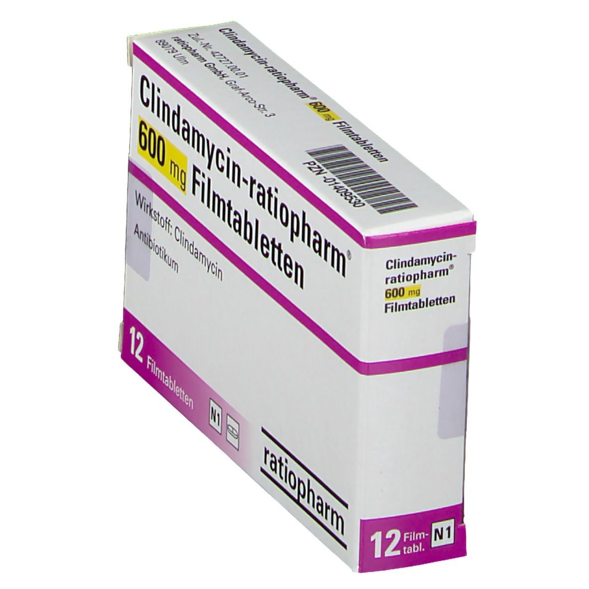 Clindamycin-ratiopharm® 600 mg