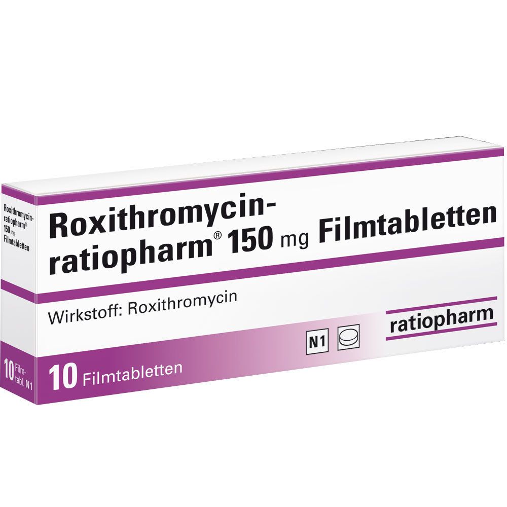 Roxithromycin-ratiopharm® 150 mg