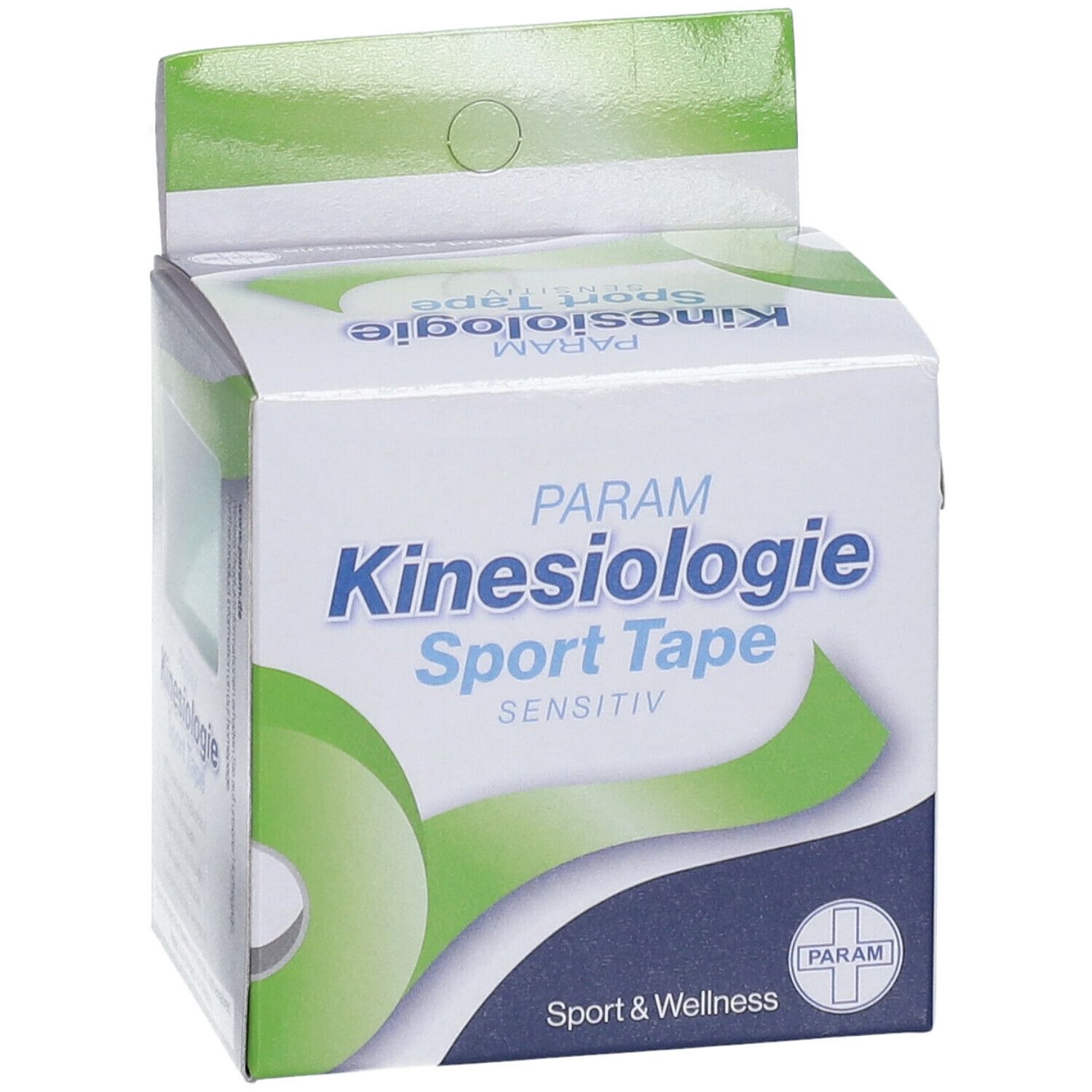 PARAM Kinesiologie Sport Tape 5 cm x 5 m grün