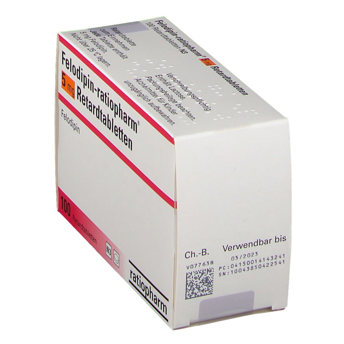 Felodipin-ratiopharm® 5 mg