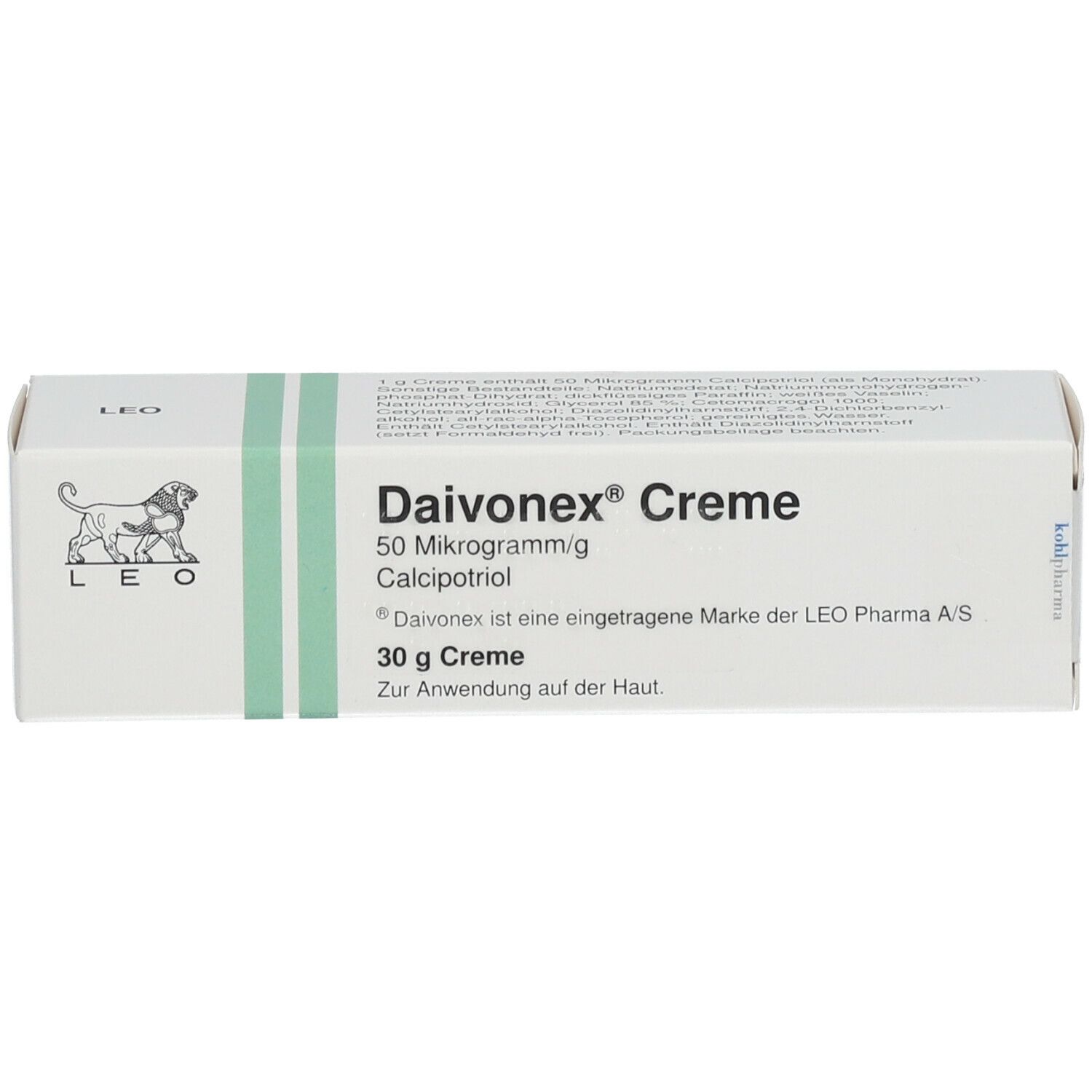 DAIVONEX 50 µg/g Creme