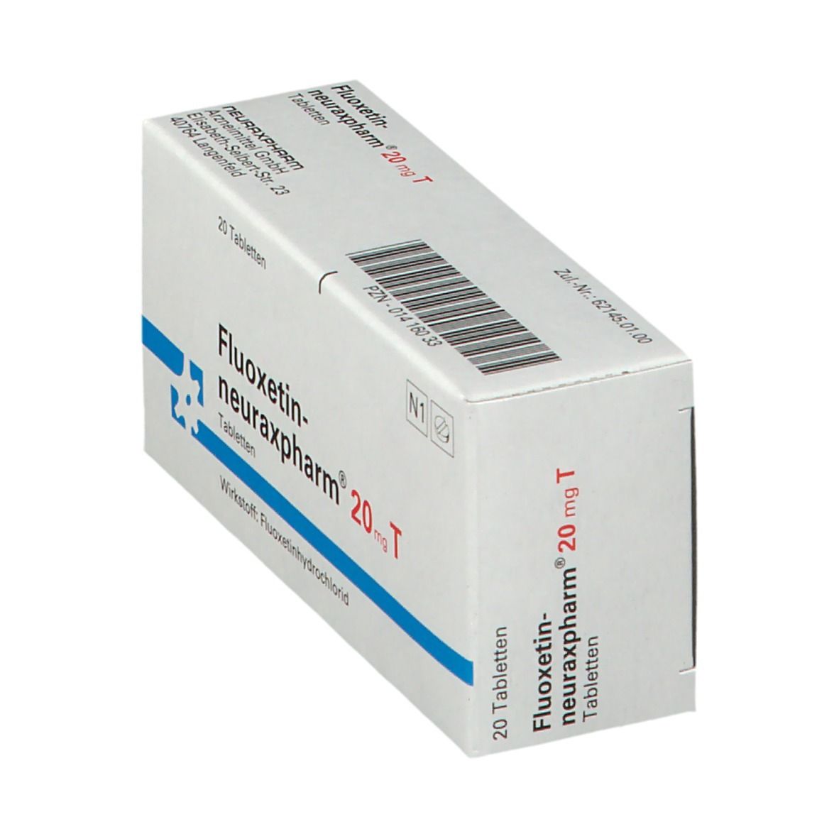 FLUOXETIN-neuraxpharm 20 mg T Tabletten St