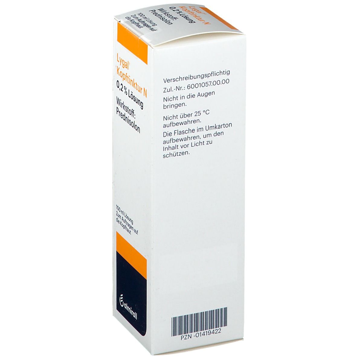 Lygal Kopftinktur N 100 ml Lösung