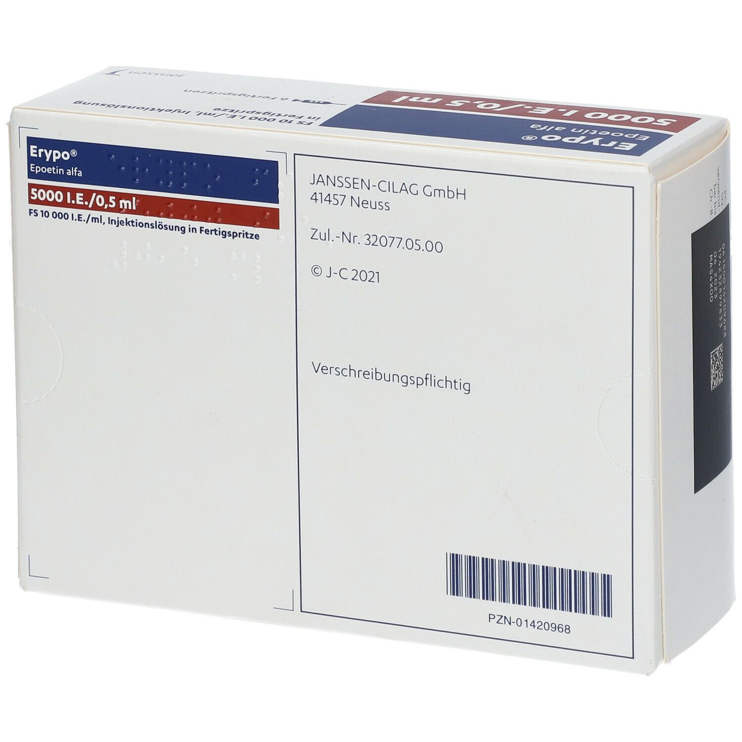 Erypo® FS 5.000 I.E/0,5 ml