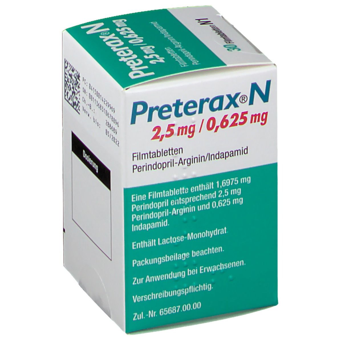 Preterax® N 2,5 mg/0,625 mg