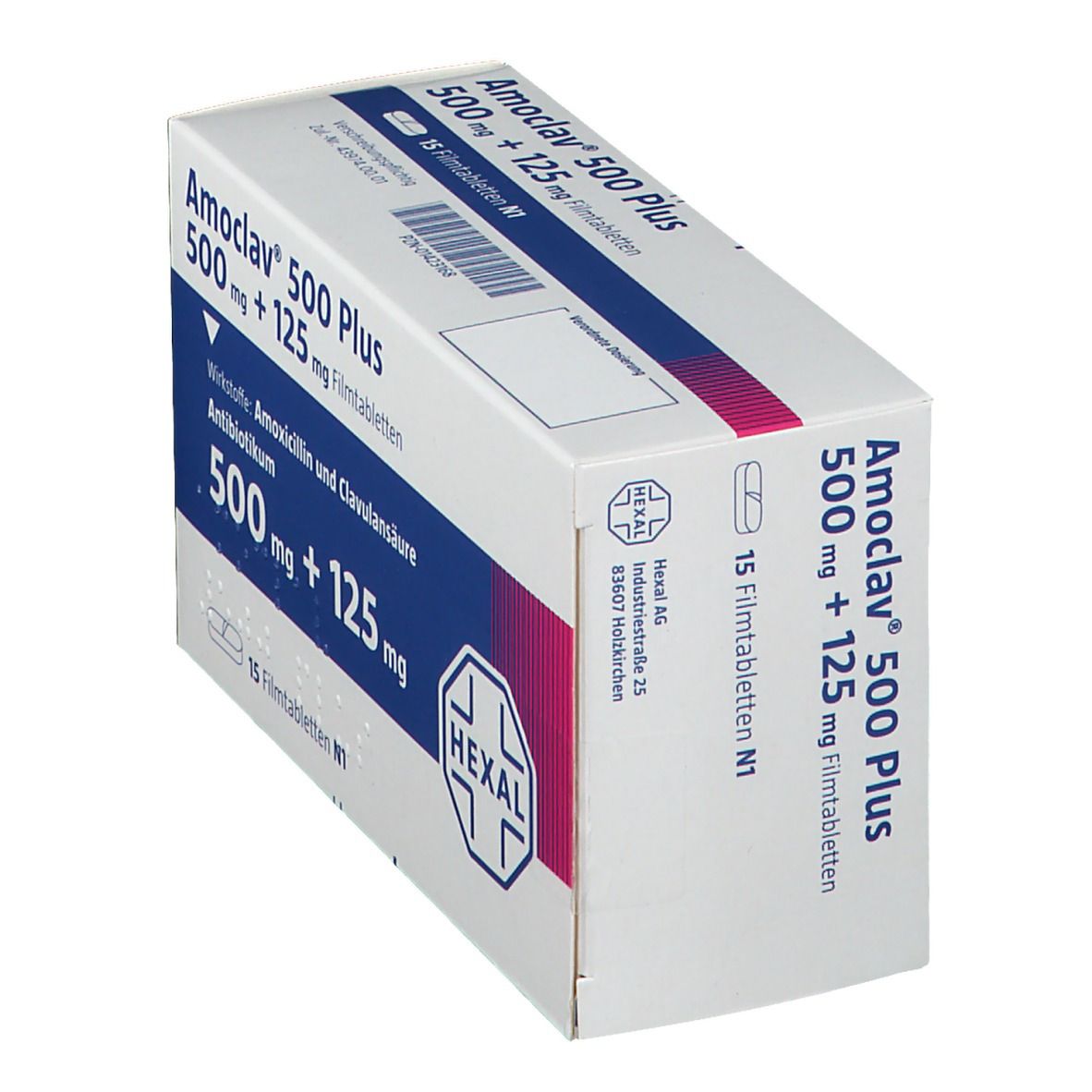Amoclav® 500 Plus 500 mg + 125 mg