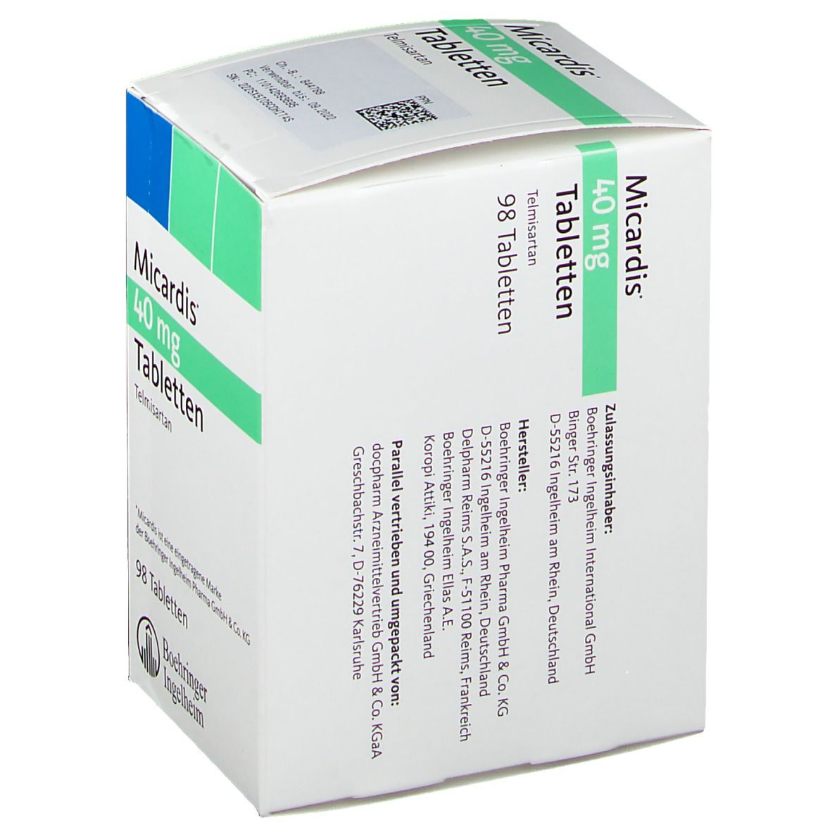 Micardis 40 mg Tabletten 98 St