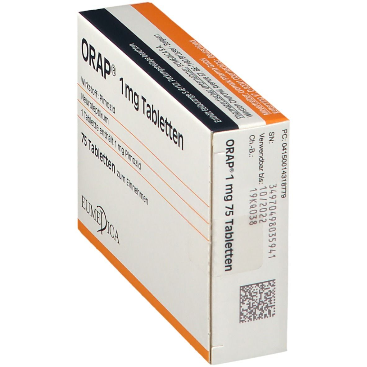 Orap 1 mg Tabletten 75 St