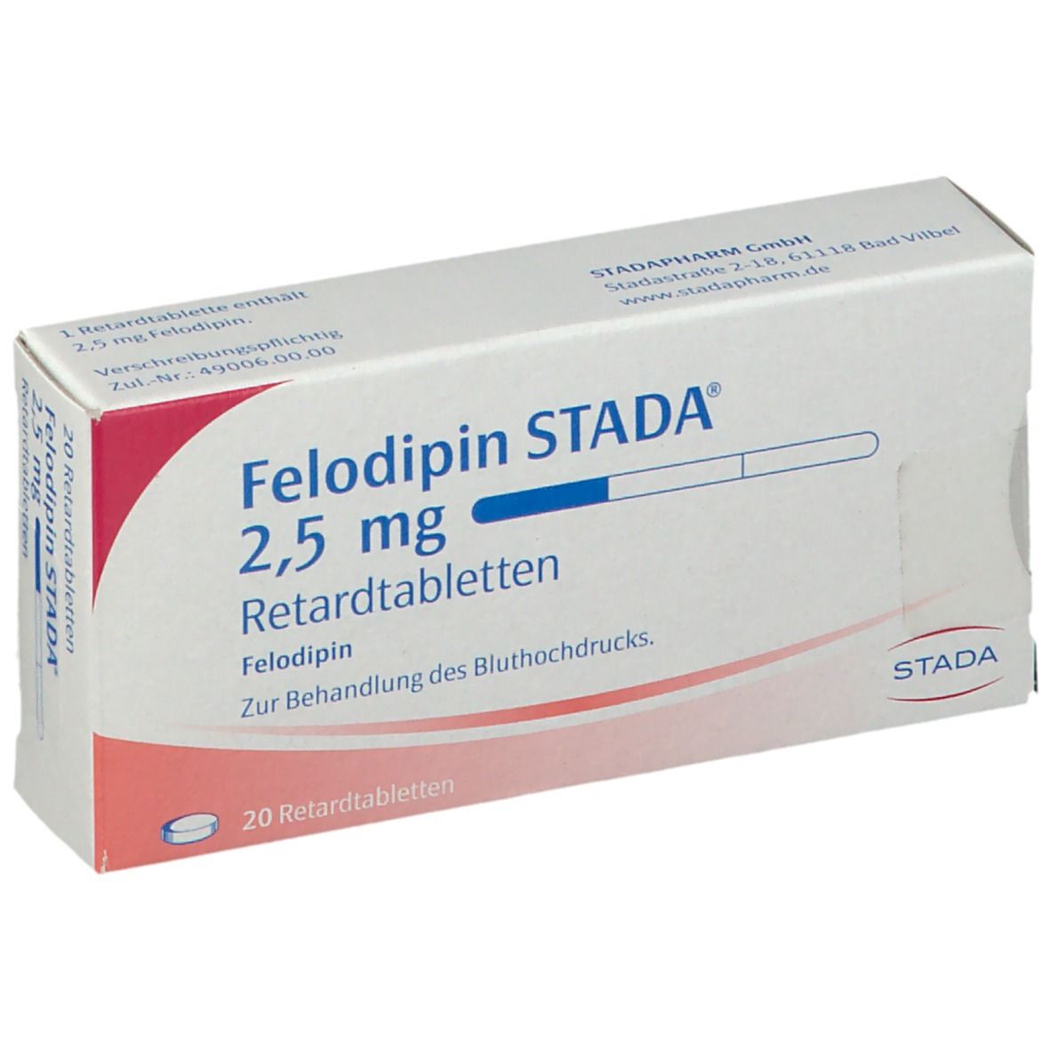 Felodipin STADA® 2,5 mg