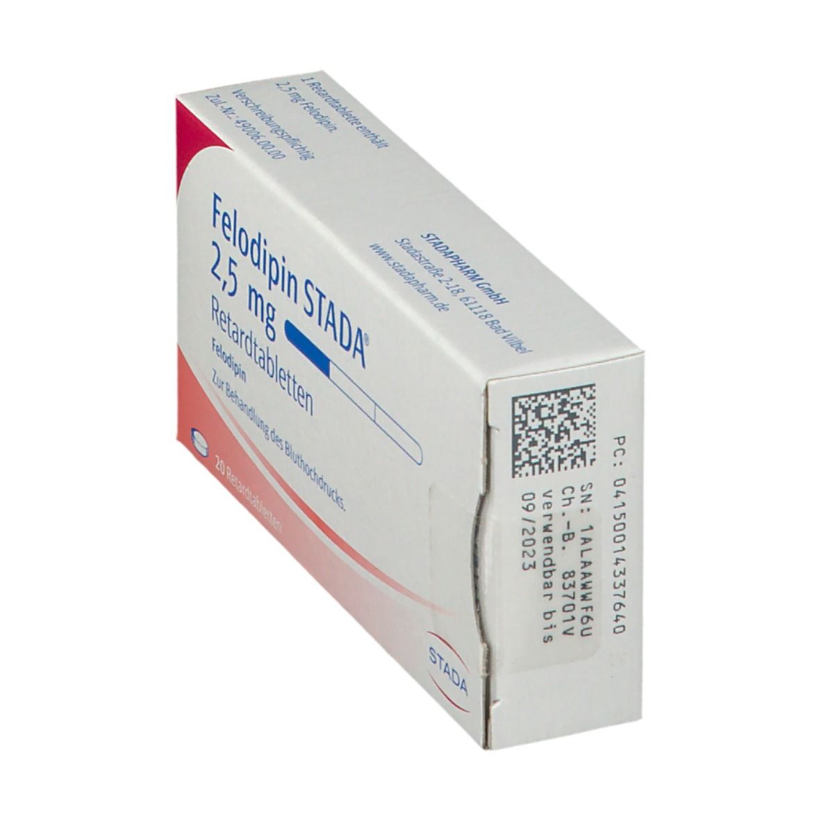 Felodipin STADA® 2,5 mg