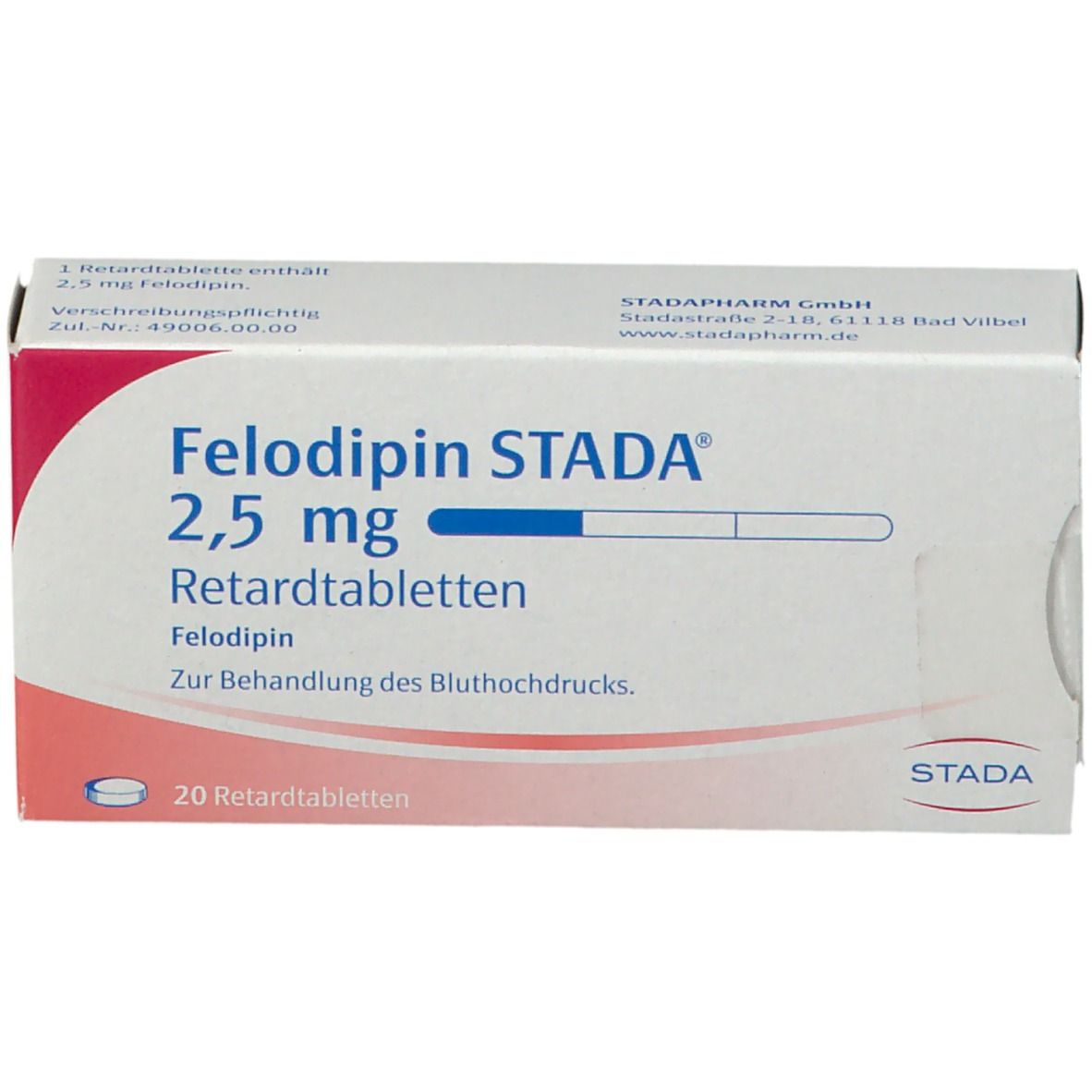 Felodipin STADA® 2,5 mg