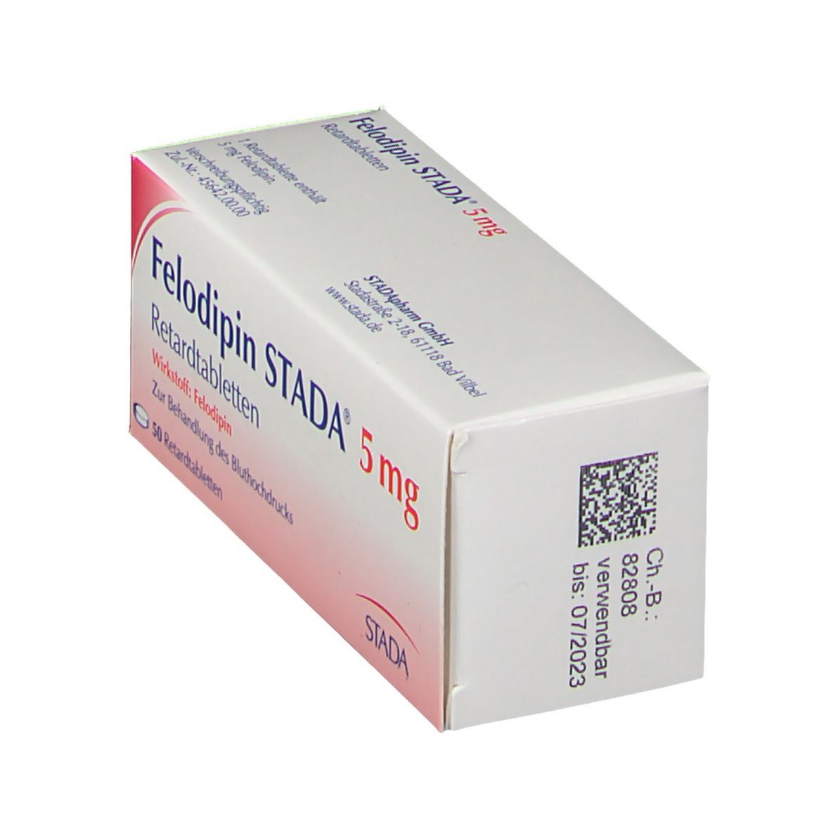 Felodipin Stada 5 mg Retardtabletten 50 St Retard-Tabletten