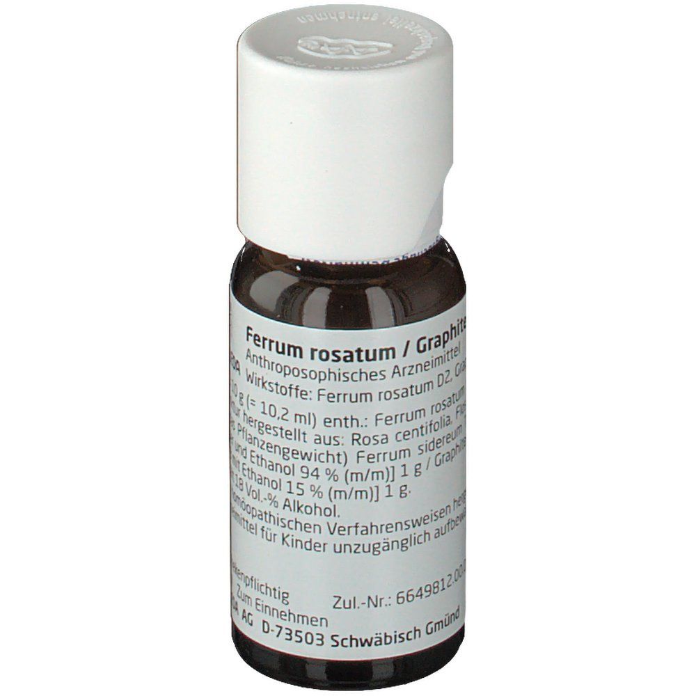 Ferrum Rosatum / Graphites