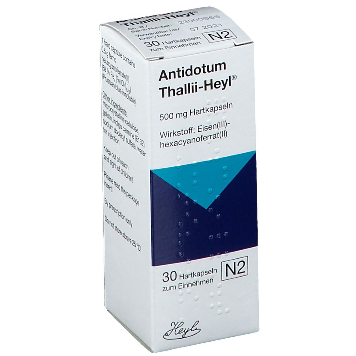 Antidotum Thallii-Heyl® 500 mg