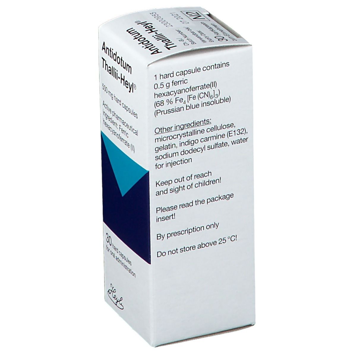 Antidotum Thallii-Heyl® 500 mg