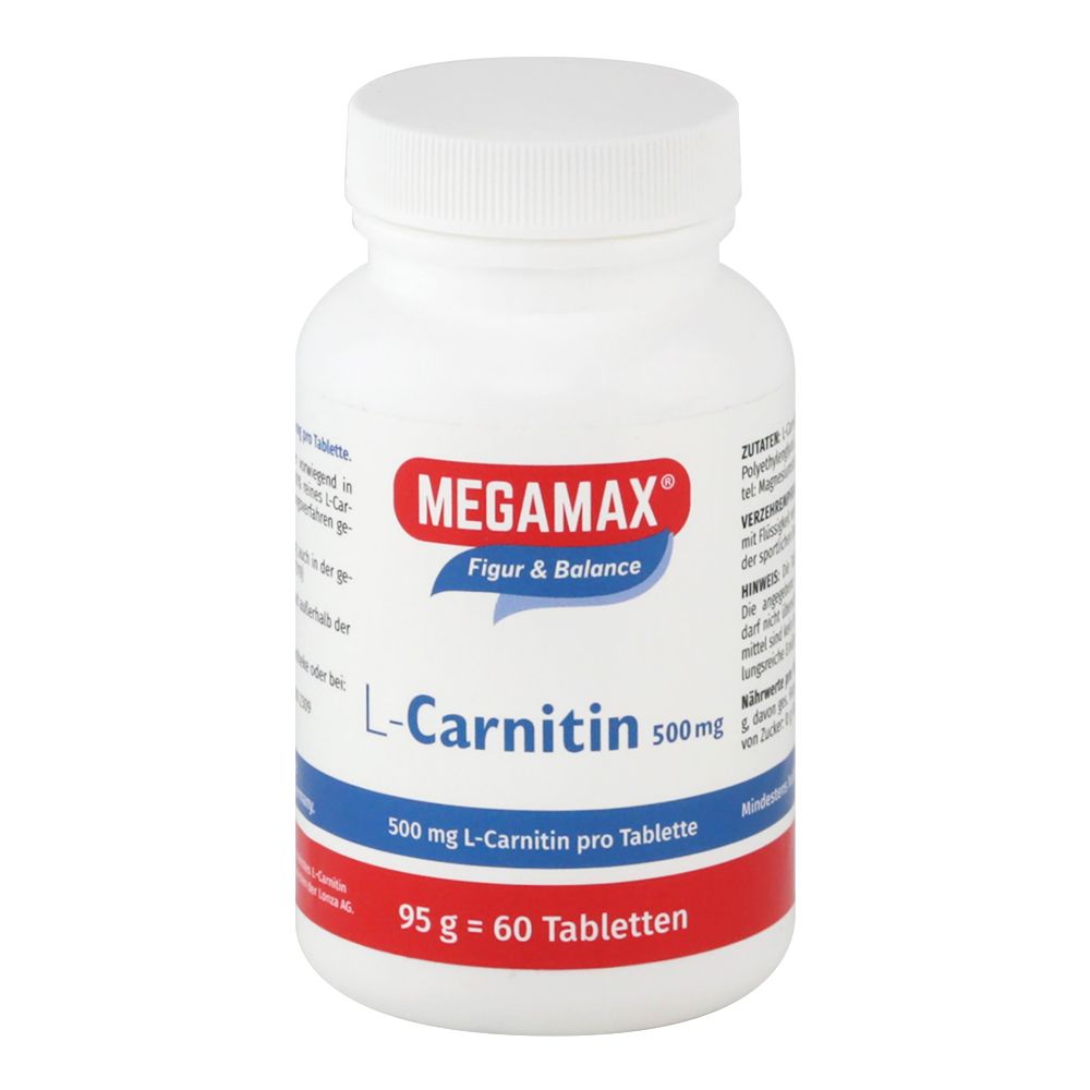 MEGAMAX® Figur & Balance L-Carnipure 500 mg