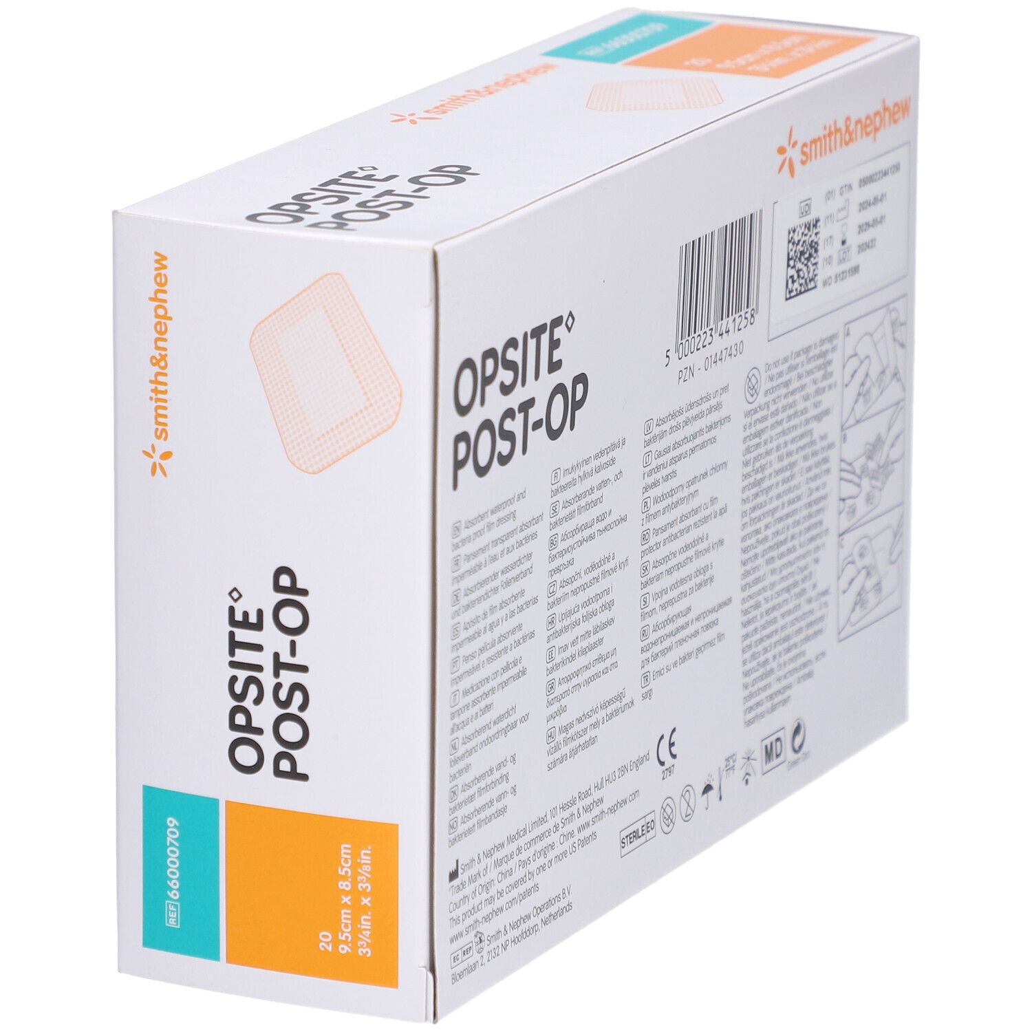 Opsite Post Op 9,5x8,5cm Verband