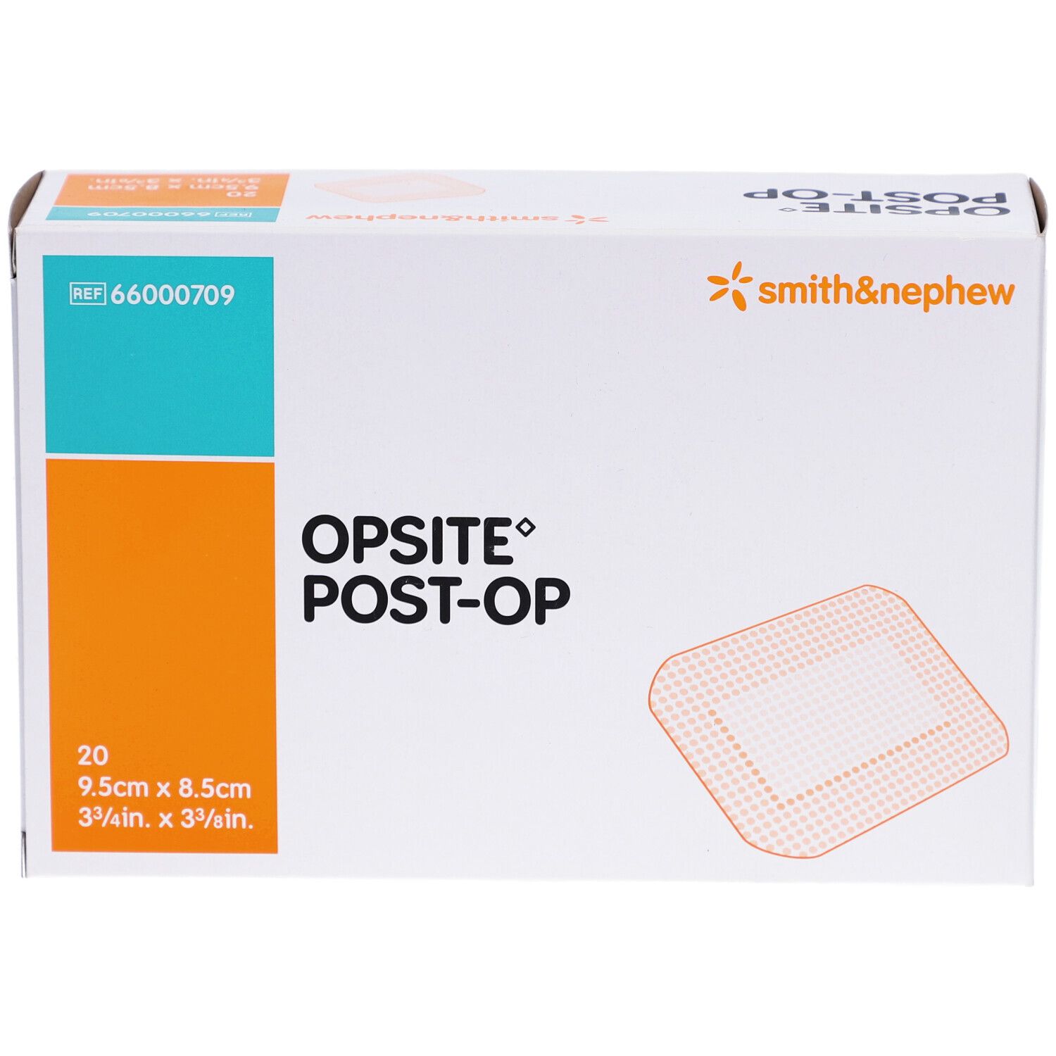 Opsite Post Op 9,5x8,5cm Verband