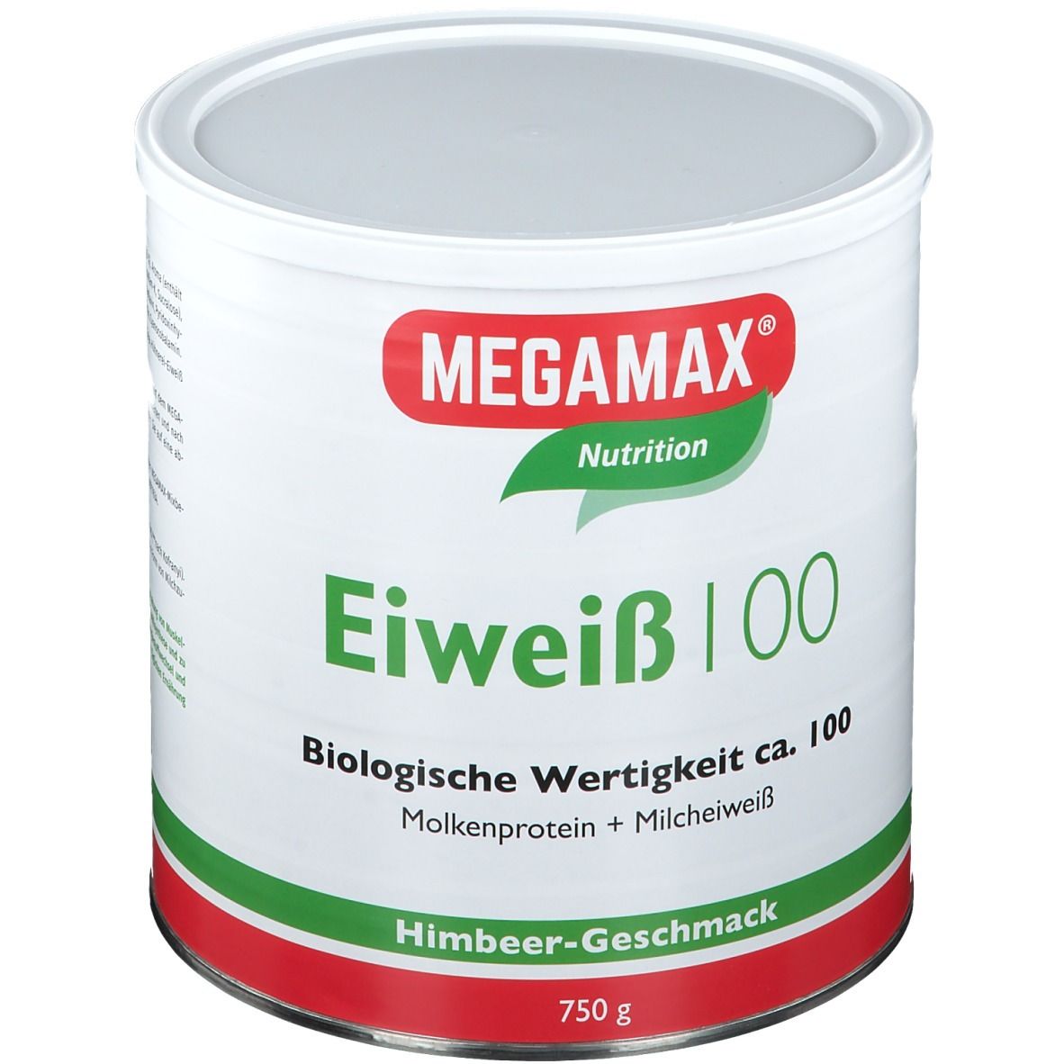 MEGAMAX® Nutrition Eiweiß 100 Himbeer-Geschmack