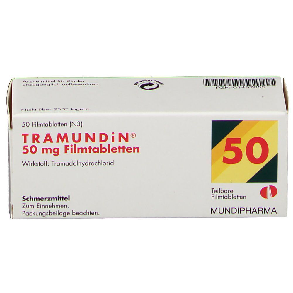 Tramundin 50 mg Filmtabletten