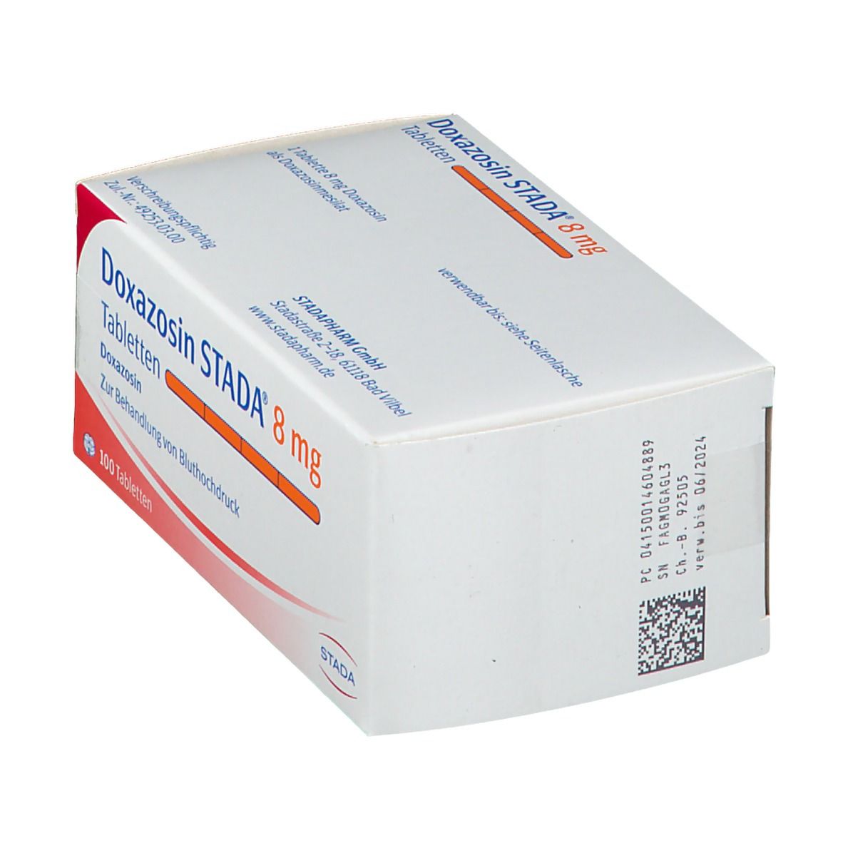 Doxazosin Stada 1 mg Tabletten 100 St