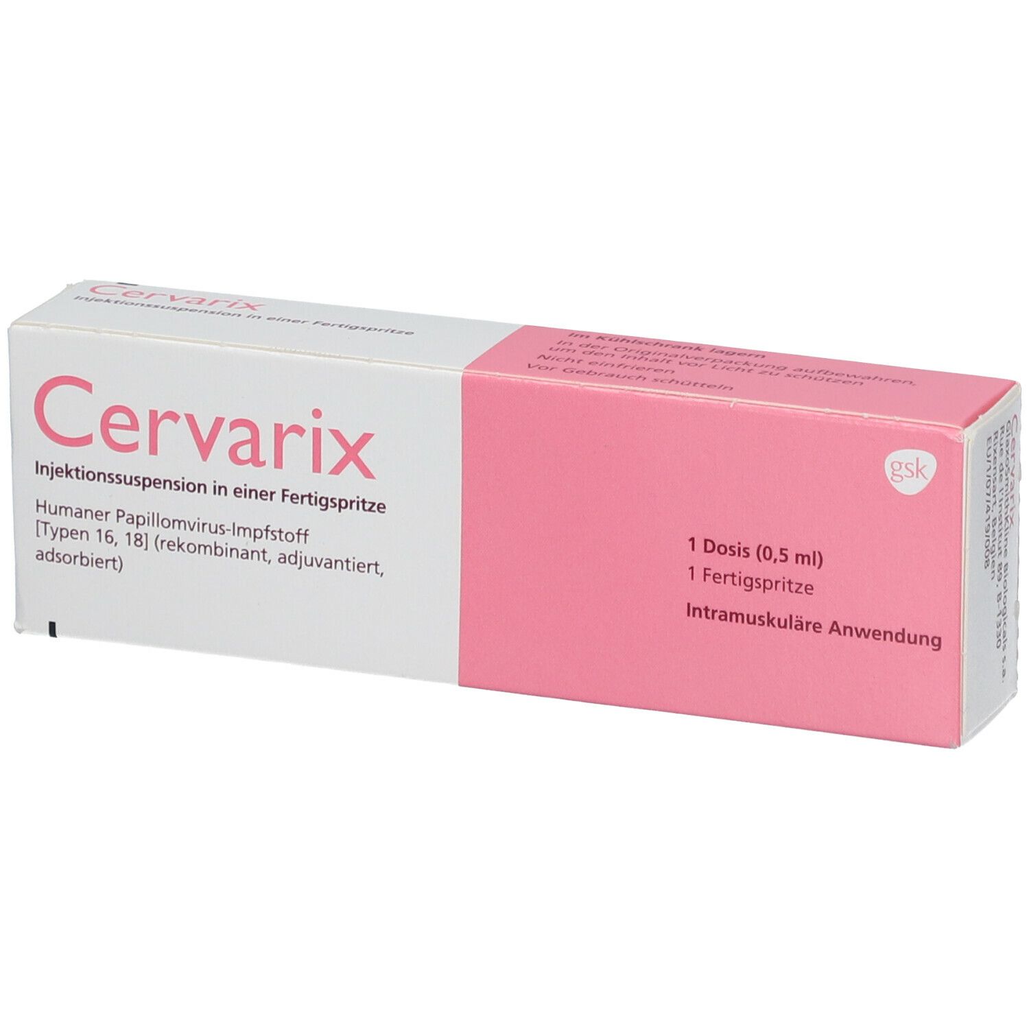 Cervarix Inj.-Susp.i.e.Fertigspritze 1 St Injektionssuspension