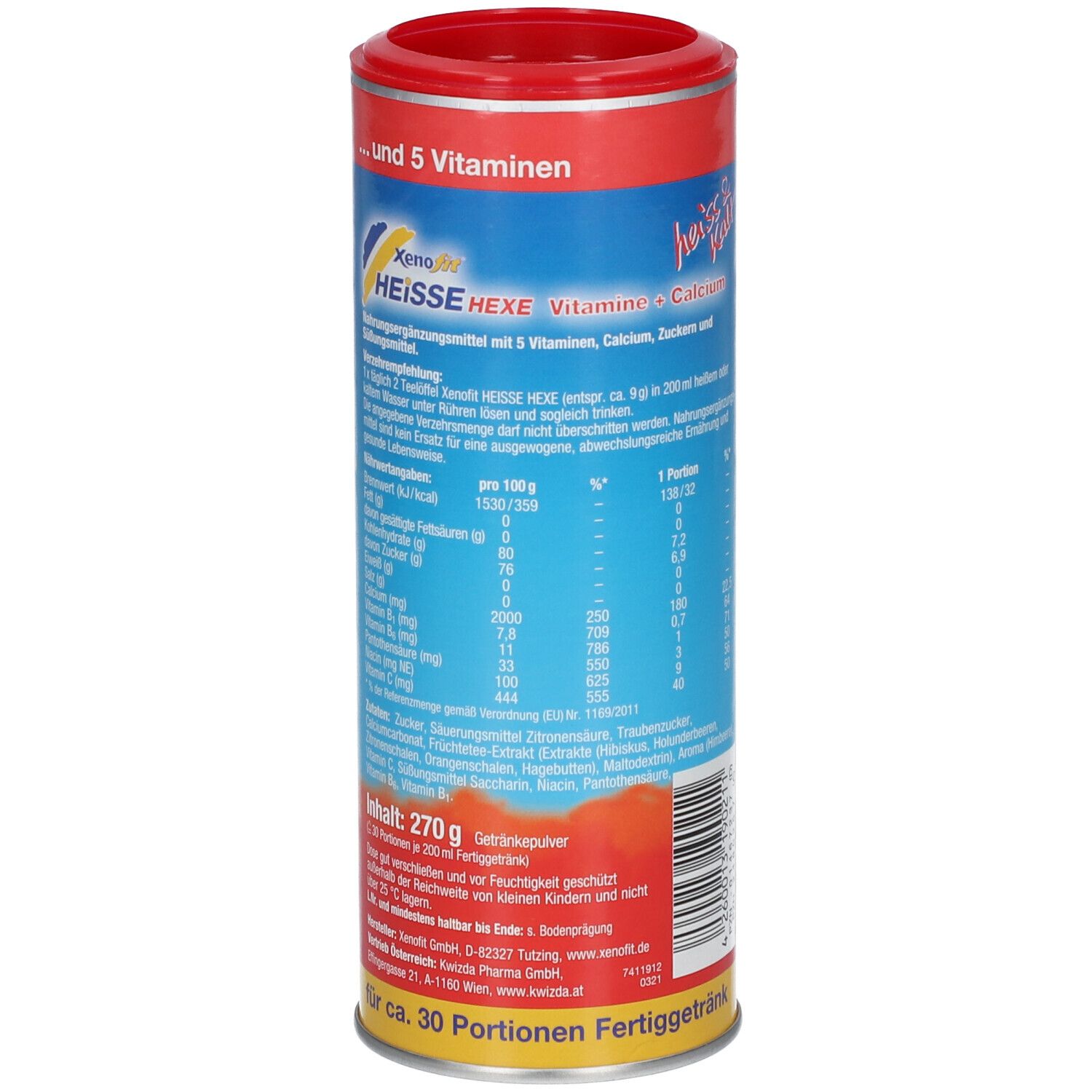 Xenofit® Heisse Hexe Granulat 270 g - Shop Apotheke