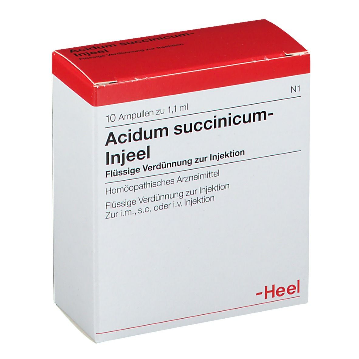 Acidum succinicum-Injeel® 1,1 ml