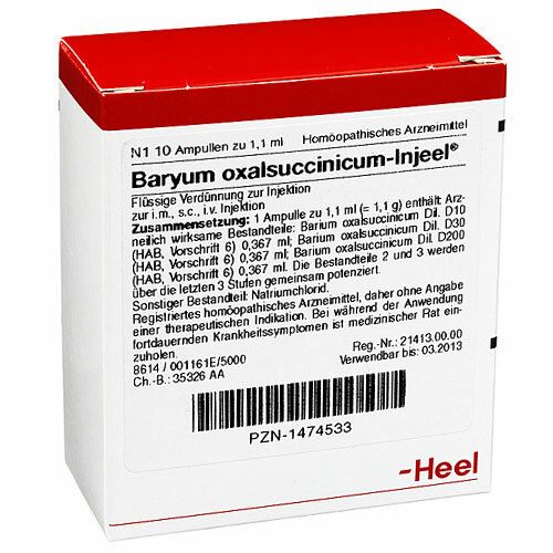 Baryum oxalsuccinicum-Injeel® Ampullen