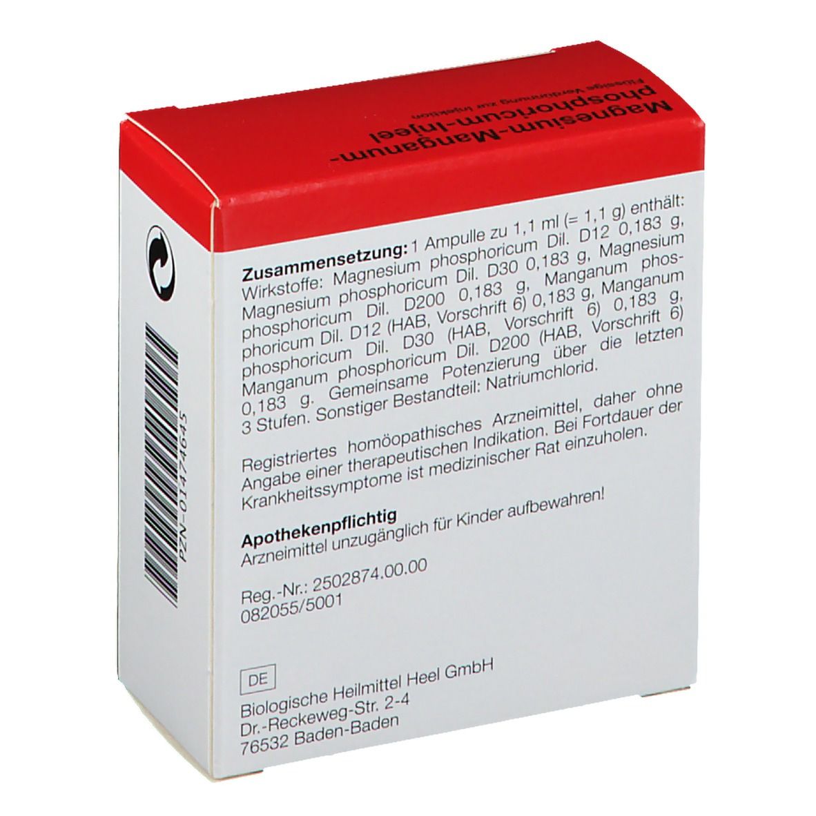 Magnesium-Manganum-phosphoricum-Injeel® Ampullen