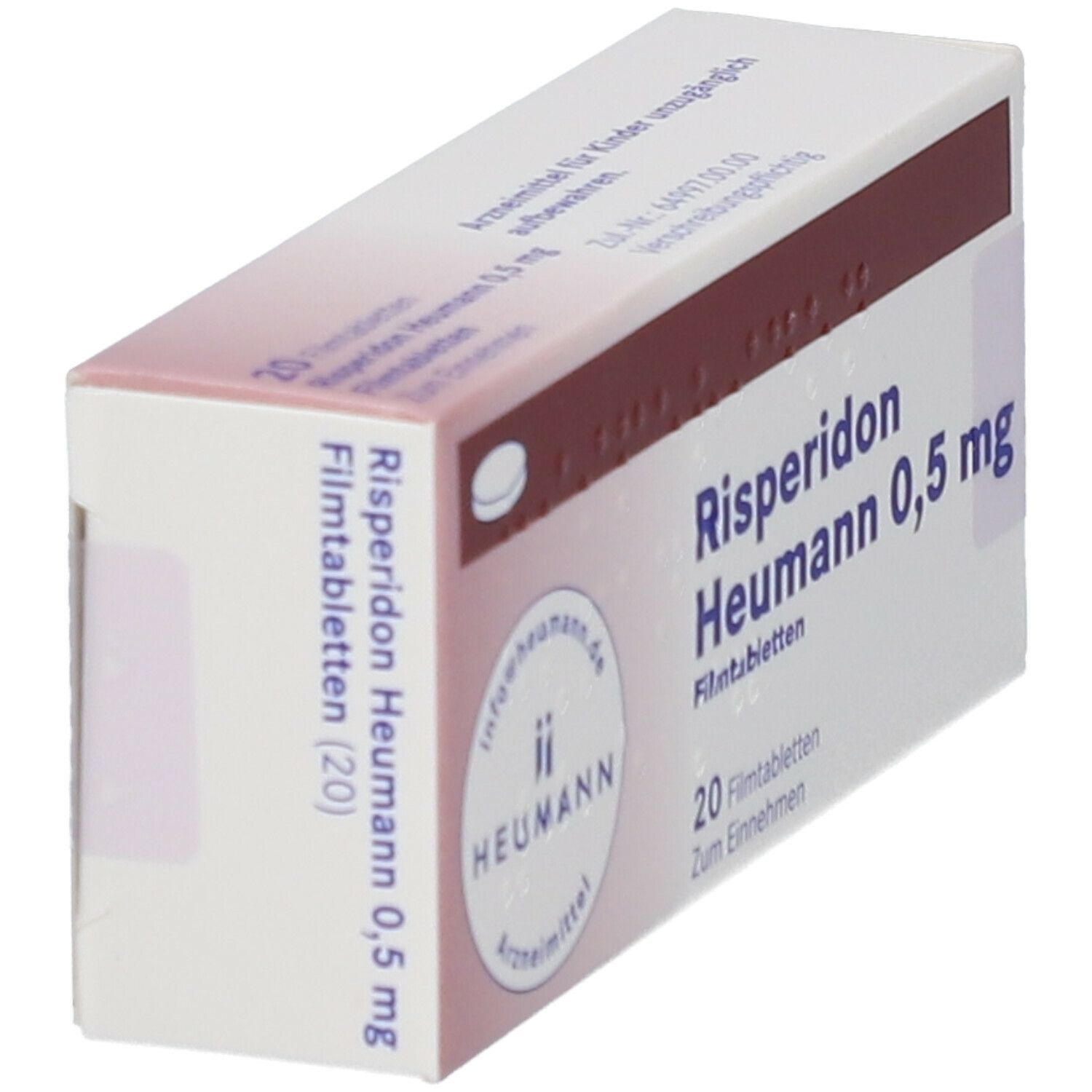 Risperidon Heumann 0,5 mg Filmtabletten 20 St