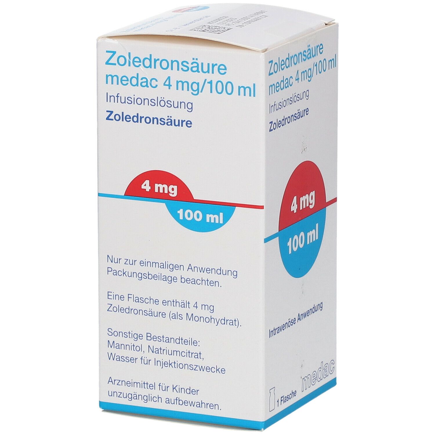 Zoledronsäure medac 4 mg/100 ml