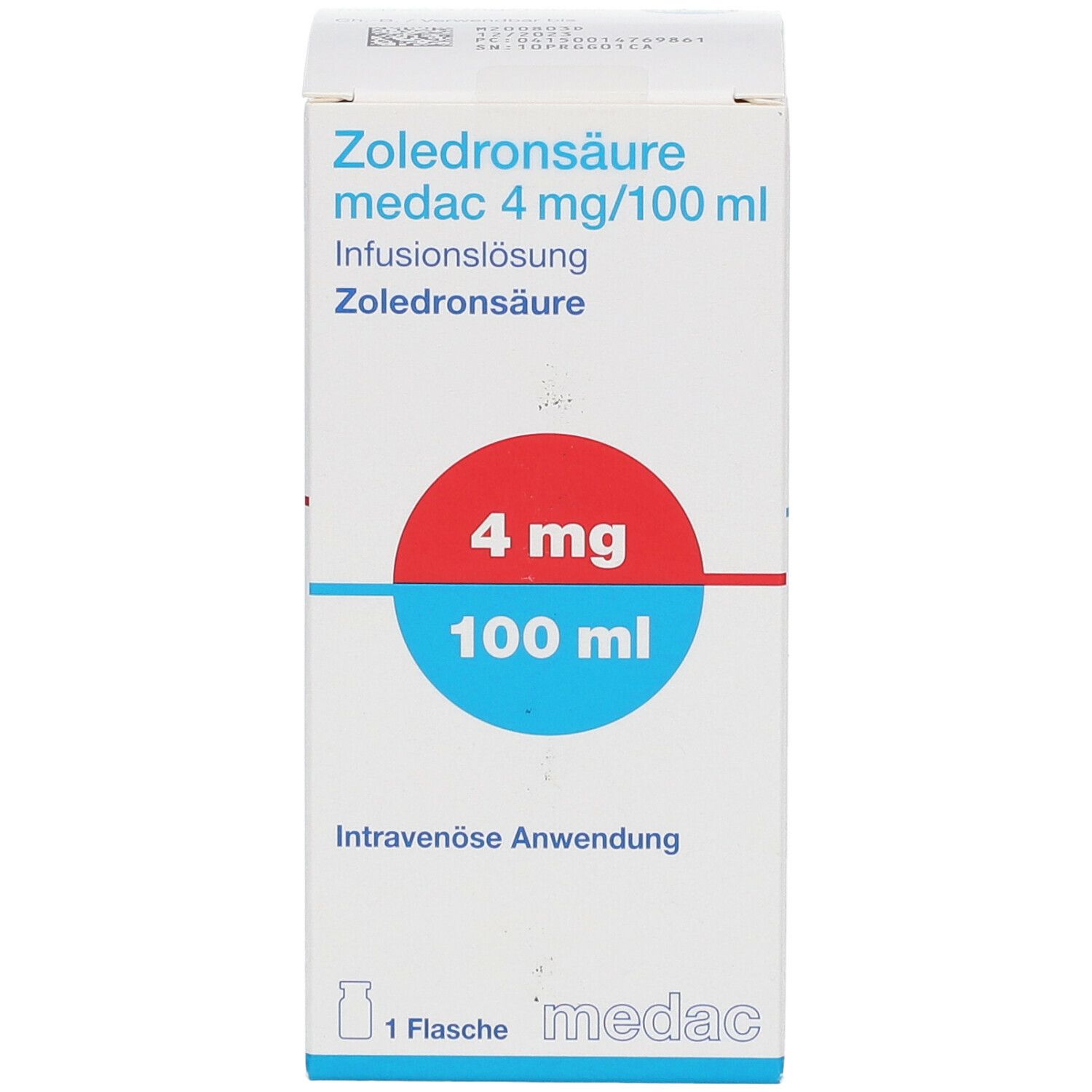 Zoledronsäure medac 4 mg/100 ml